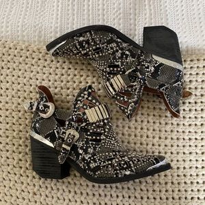 Jeffrey Campbell Western Heeled Booties